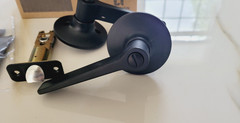 DOOR LOCK FALCON W101 DAN 622 (2 SETS) BLACK FINISH INDOOR HOME BUNDLE NIB