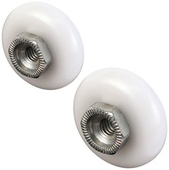 Prime-Line M 6201 3/4 In. and 7/8 Round Tub Enclosure in., White