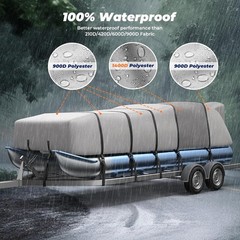 RVMasking Pontoon Boat Cover