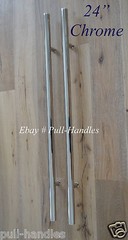 Shower Door Handle – 24″ H-Style Ladder Pull (1″ 1/4 diameter)