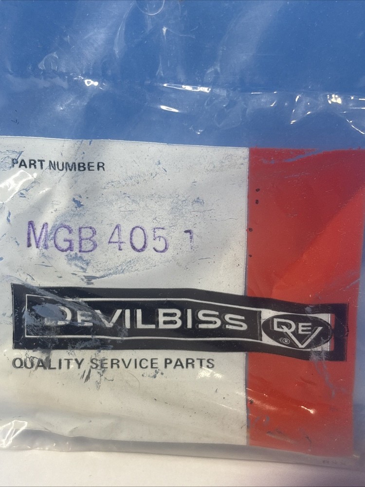 Devilbiss MGB-405-1 FAN SPRAY ADJUSTMENT VALVE OEM GENUINE NOS NEW