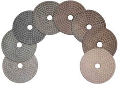 STADEA 4″ Diamond Polishing Pad For Wet Polisher Stone Polish Grinding: Grit 50