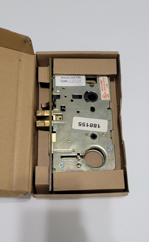 AccuLock Commercial Mortise Lock Body – Single Point – New Open Box (RIGHT)