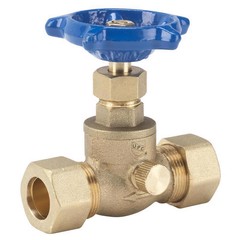 ProLine 105-613NL Lead-Free Brass Stop & Waste Valve 1/2 in. Compression