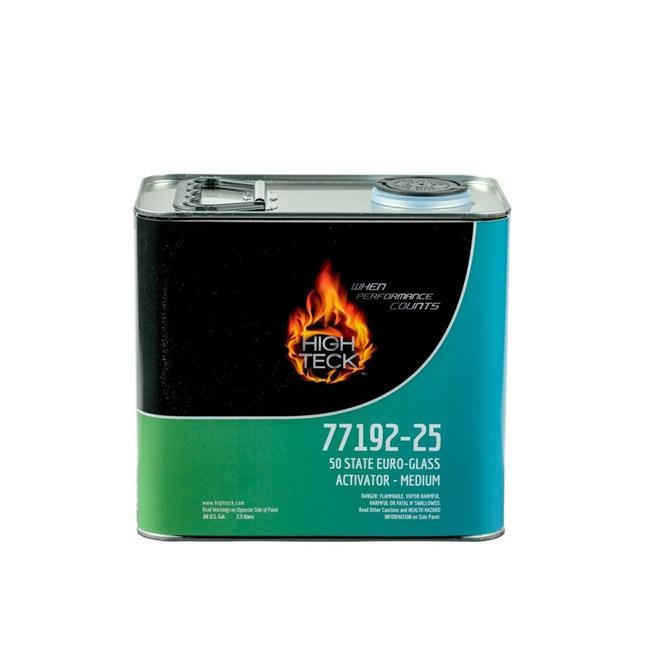 High Teck HIT77192-25 2.1 VOC Medium Euro Glass Clear Activator