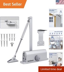 Door Closers Commercial, Heavy Duty Door Closer No Slam, Hydraulic Door Soft Clo