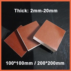 Bakelite Phenolic Resin Sheet Plate CNC Insulation Electrical Board 2-20mm Thick