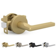 Mega Handles Ralph Passage Door Handle – 1 Pack Reversible Gold Door Handle, …