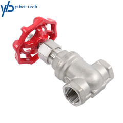 Heavy Duty Wheel Handle DN15 1/2″ NPT Stainless Steel Female Threaded Gate Valve