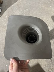 Bullet Boot 2″ Pipe Flashing Vent Cover Weatherwood Rubber Roof Seal