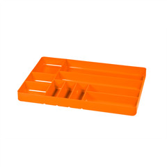 5019 Ernst Mfg. 11 x 16″ 10 Compartment Organizer Tray – Orange