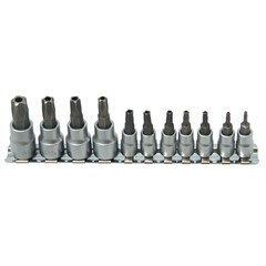 CTA 9680 CTA Manufacturing 11 Piece 5 Point Tamperproof Socket Set