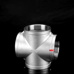 304 Stainless Steel 4 Way Pipe Fitting BSP Thread Female/Male Connector Adaptor