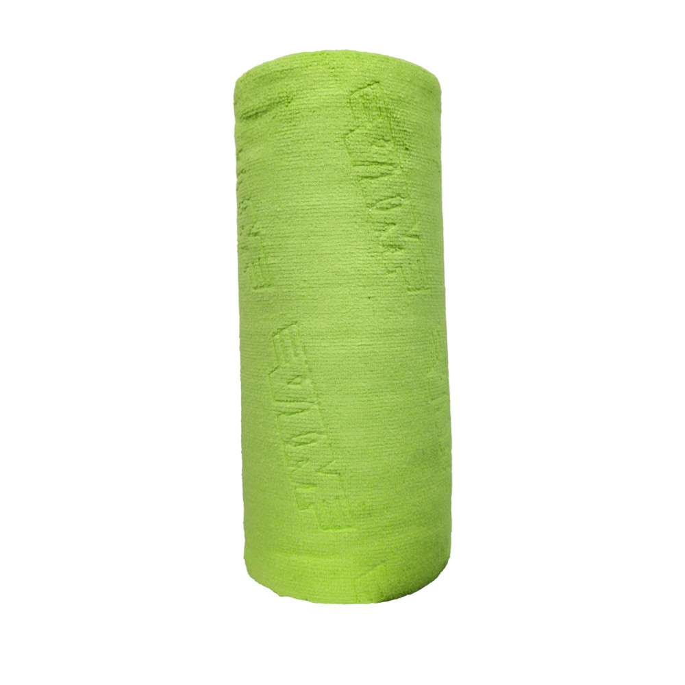 VIM Tools Tear-Off Microfiber Roll 12 inch by 12 inch – 30 PIeces by Roll – Gre