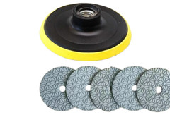 Diamond Cup Wheel Polishing Pad Zero Tolerance Drum Granite Quartz Countertop