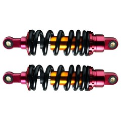 4 Pack 10.2 Inch Motorcycle Shock 260mm CNC Aluminum Adjustable 980lbs Dirt Bike