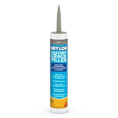 DRYLOK Masonry Crack Filler, 10.5 fl oz, Gray, Fast~Setting, Paintable