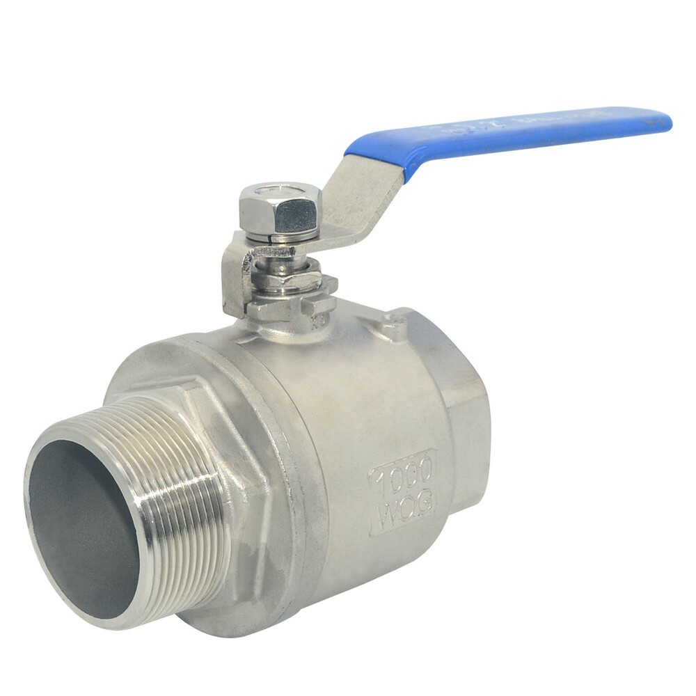 US STOCK 1/2″ 1″ 2″ inch NPT threaded MALE x Female Full Port Ball Valve SS 304