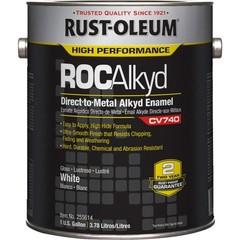 RUST-OLEUM 255614 1 GAL 100 VOC DTM Alkyd Gloss White 6DNW9