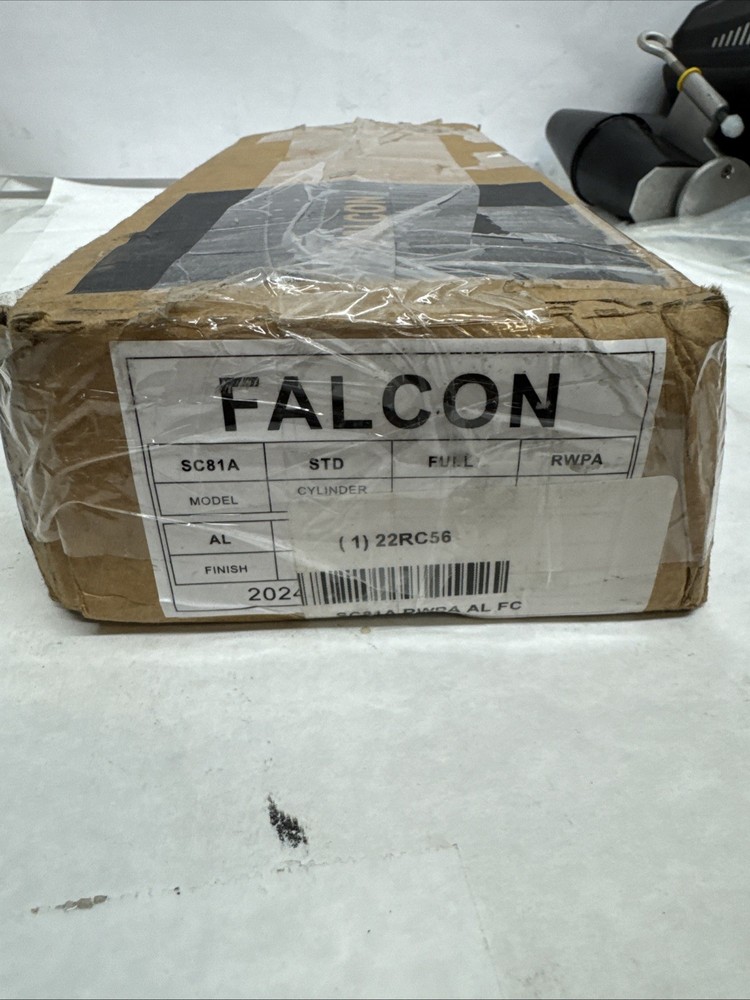 FALCON SC81A RWPA AL FC Door Closer,Aluminum,Nonhanded 22RC56