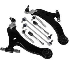 Front Lower Control Arm Ball Joint Sway Link Tie Rod End Kit Toyota Camry 07-11