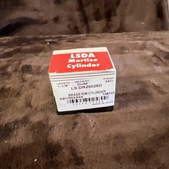 LSDA – 1 1/8 ” – Mortise Dummy Rim Cylinder – 26D – Satin Chrome – Solid Brass