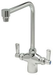 XL Double Lab Faucet with 8″ Bent Riser & Aerated Outlet – Z826S1-XL