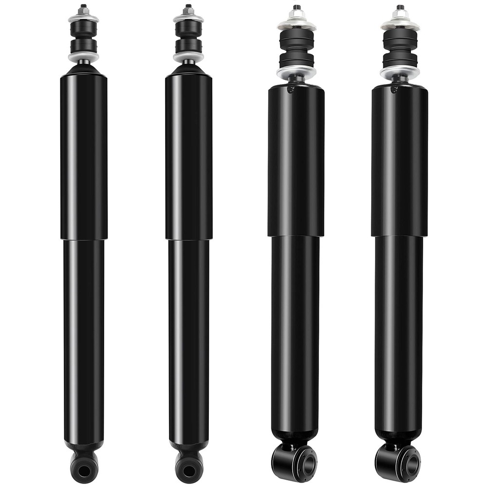Front Rear Gas Shocks Set of 4 for 1992-2002 Ford E-150 Econoline Club Wagon