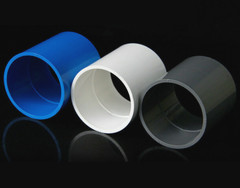 16mm-200mm PVC Inner Diam Equal Water Supply Pipe Fittings Adapter Connector