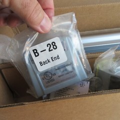 Door Controls International DCI 1210A US28 Rim Exit Alarm Device 36″ Silver