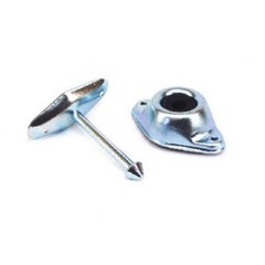 UNITED STATES HDW RV713C RV Plunger Door Holder with Replaceable Molded Rubber S