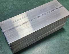 8ea, 3/8″ x 4″ Extruded Aluminum Bar, 9-3/8″ long, milling, stock, billet