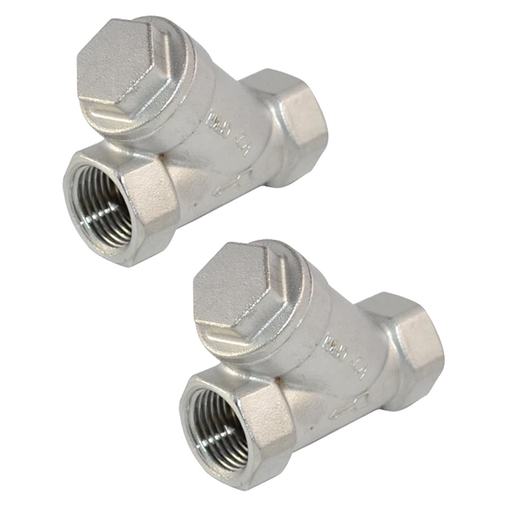 1/2″-2″ Stainless Steel Y Strainer Mesh Filter Valve NPT Female 800 WOG 201 2/4X