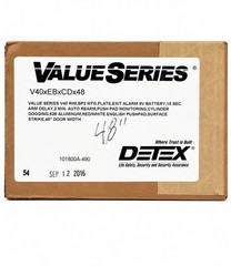 Detex V40xEBxCDx48 Rim Exit Device Alarm, 48 in, MPN 101800A-490