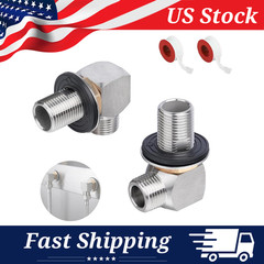 Wall Mount Faucet Installation Kit, 1/2″ NPT Thread, stainless steel