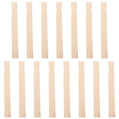 15pcs Wooden Paint Mixing Sticks – 9 Inch Flat Wood Stirring Paddles – Reusable