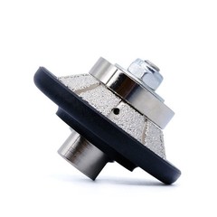 stone Countertop Kit E25 Bullnose Router Bit Chamfer Tool Diamond Polishing Pads