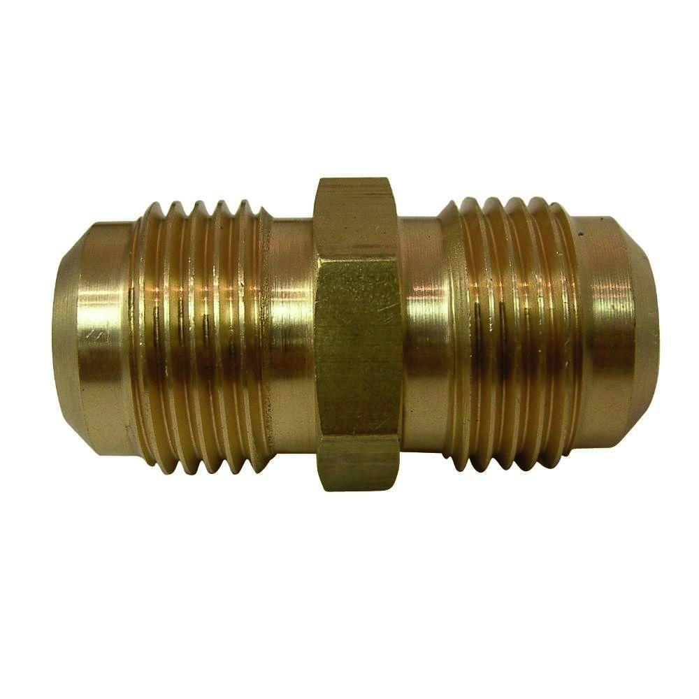 Everbilt LFA-65 1/4 in. Flare Union Brass Pipe Tube Male Adapter Fitting