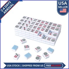 American Mahjong Tile Set 166 Navy Blue Back Tiles 1.2 Inch Tiles Only