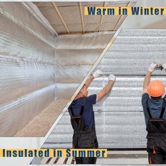10’x40″ Thick:5MM Reflective Foam Insulation Heat Thermal Shield Radiant Barrier