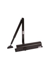 Pamex GC5900BF-BL Adjustable Door Closer, Regular Surface Mount (20 Sets) Black