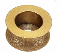 V30 1-1/4 inch Full Bullnose Diamond Hand Profiler Wheel Router Bits for Granite