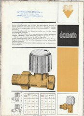 DMA Dansk Metal & Auto Industry Denmark * Brochure Dameta Valves * 1965