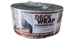 DECKWRAP POWERBOND 3″X75′ SELF ADHERING PROTECTIVE WRAP
