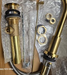 Kingston Brass FSC8923ZX Millennium Widespread Bathroom Faucet Brass, READ