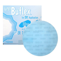 Eagle Abrasives, Inc. Super Buflex 193-1506, 6 in Disc 2500 Grit, Blue, Dry, Ho
