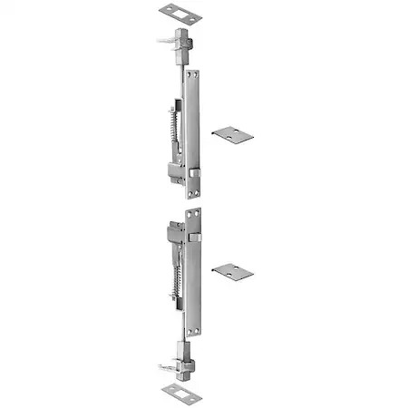 Rockwood 2842.26D Automatic Flush Bolt, Satin Chrome