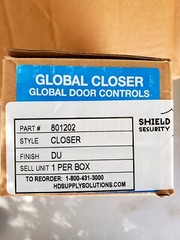 Shield Security® PART 801202 Heavy-Duty Hydraulic Closer, Bronze TC201ADA-DU