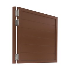 Partition Half Door for Doorways w/ Doorpost & Hinges Set Multi-functional Usage