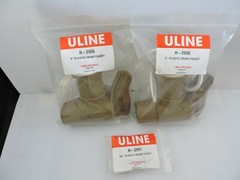 3 U-Line Drum Faucet Plastic W/ Handle (2) 2″ & (1) 3/4″ Opening H-2956 H-2955